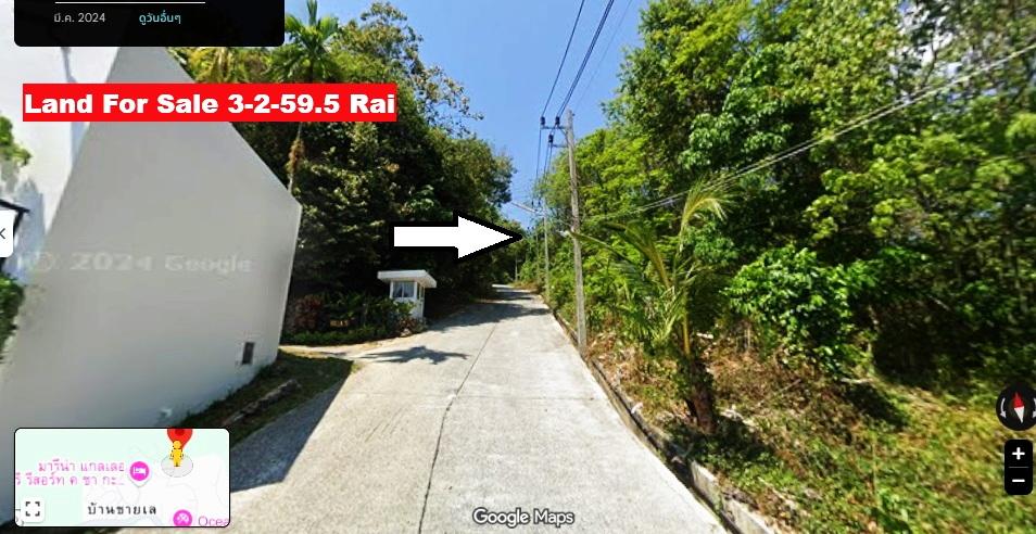 ขายที่ดิน 3-2-59.5 ไร่ RAI ซีวิว SEAVIEW ป่าตอง ภูเก็ต แปลง GOLDEN LAND เนินเขาทำเลดีเยี่ยม เซอวิส คอนโดขึ้นมากรอบๆอาทิ The Baycliff Residence ใกล้ๆ 8