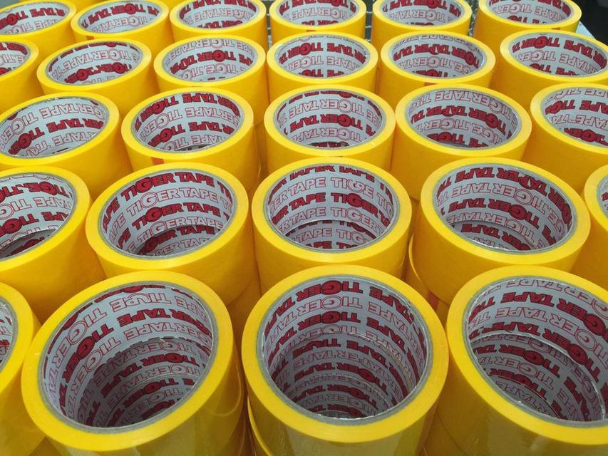 TIGERTAPE เทปปิดกล่องtiger เทปใสtiger เทปโอพีพีสีtiger เทปปิดกล่องสีชาtiger โรงงานเทปกาวtiger 0655652847