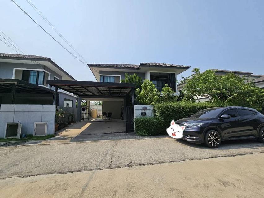 ขายบ้านเดี่ยว ม.ดีไลท์ ท่าอิฐ นนทบุรี 58 ตารางวา 3ห้องนอน 3ห้องน้ำ แอร์4 พร้อมเฟอร์นิเจอร์ครบ ราคา 4,700,000 บาท สนใจติดต่อได้ที่เบอร์ 091-8196311 1