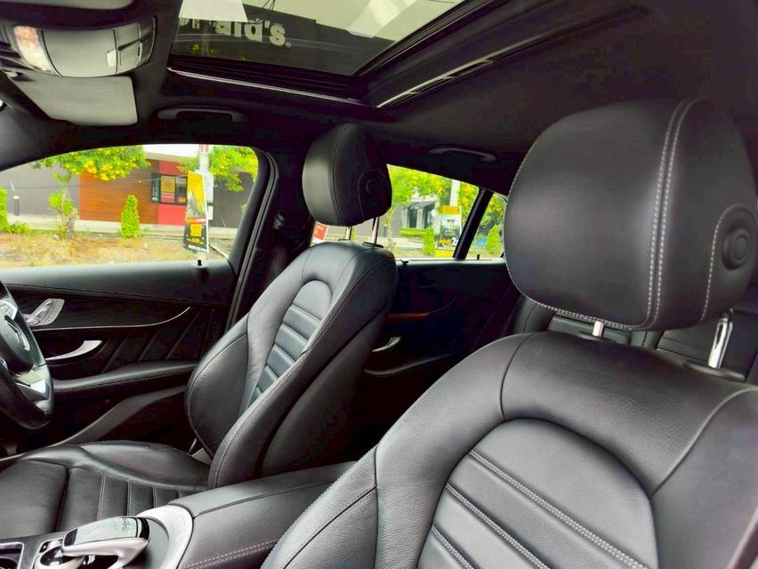 รหัสรถ KPV53 2018 Benz GLC250 Coupe AMG Plus สีเทา WRAP ดำ 9