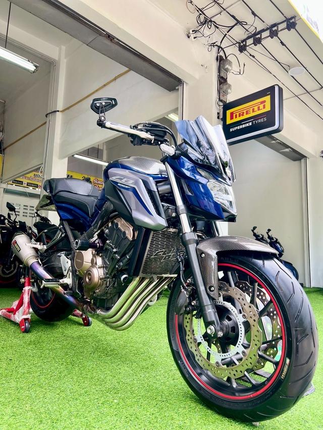 CB650F ปี2018 Honda น้ำเงิน รูปย่อยที่ 3
