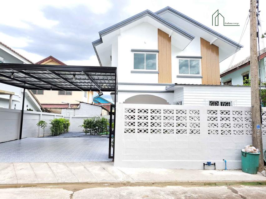 บ้านเดี่ยว รีโนเวทใหม่ทั้งหลัง หมู่บ้านร่มประดู่ หนองแขม เพชรเกษม  1