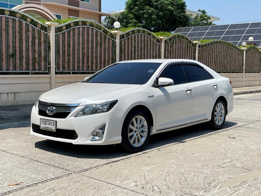 TOYOTA CAMRY ALL NEW 2.5 HYBRID (Navi) ปี 2013 สภาพนางฟ้า