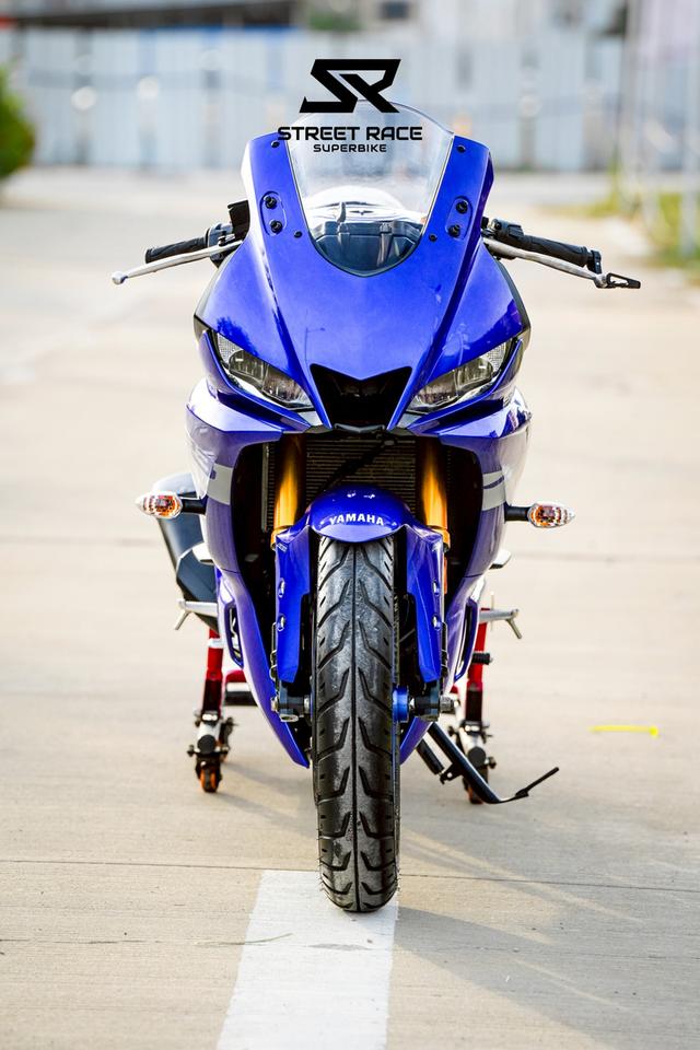 2021 Yamaha yzf-r3 ปี 2021 น้ำเงินเทา ทรงเดิม สภาพสวยกริ๊บ!
