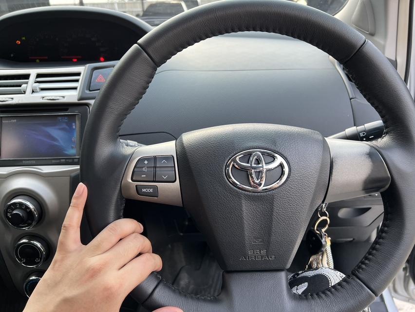 ปี2013 Toyota Yaris ออโต้ ท็อป ไม่แก๊ส ไม่ชน รถมือเดียว ภาษี68 12
