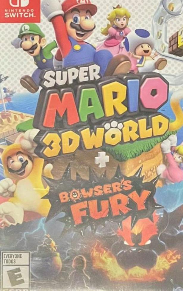 แผ่นเกม Super Mario 3D World 2