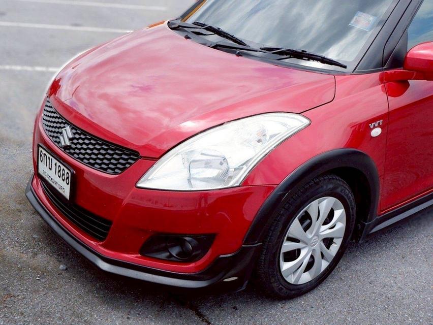 รหัสรถ QT1888 Suzuki Swift GL 1.25 GL CVT สีแดง 2015 (แท้) 9