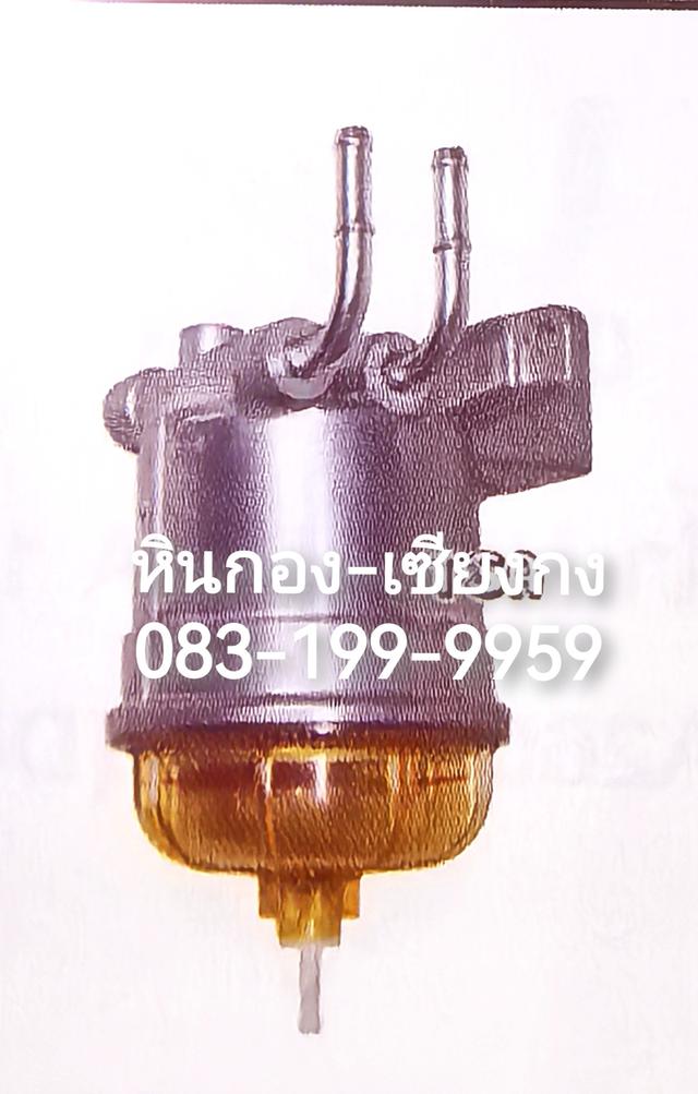 กรองดักน้ำ กรองโซล่า ตัวตาม Mitsubishi ISUZU 6M60 6WA1 รุ่นท่อน้ำมันงอขึ้น มิตซูบิชิ อีซูซุ