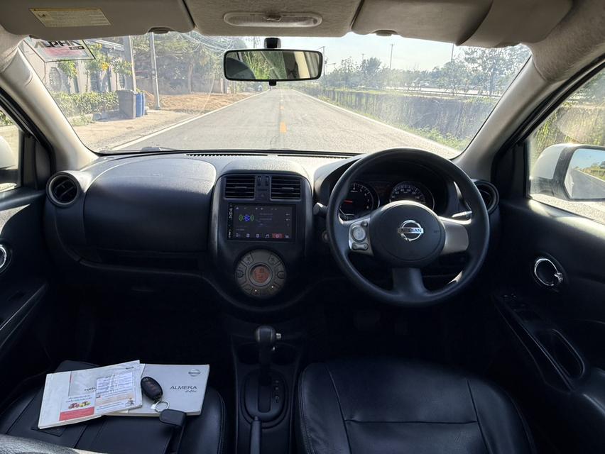 NISSAN ALMARA VL TOP AUTO 2012 ✅ไม่เคยชนไม่เคยคว่ำไม่น้ำท่วมไม่แก็ส ❇️ปุ่มสตาร์ท ภายในสะอาด ✅Aisbag ABS รถดีพร้อมใช้ ❇️เล่มสวยพร้อมโอน คู่มือรถครบ 7