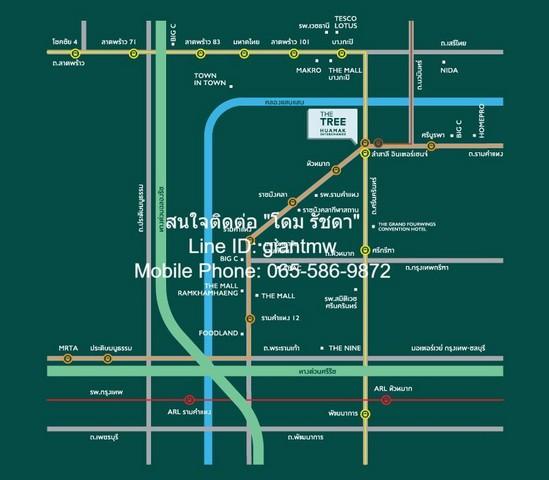 condo The Tree Huamak Interchange 29 ตาราง.เมตร 1 นอน 2500000 บาท. สนั่นวงการ กรุงเทพ 2