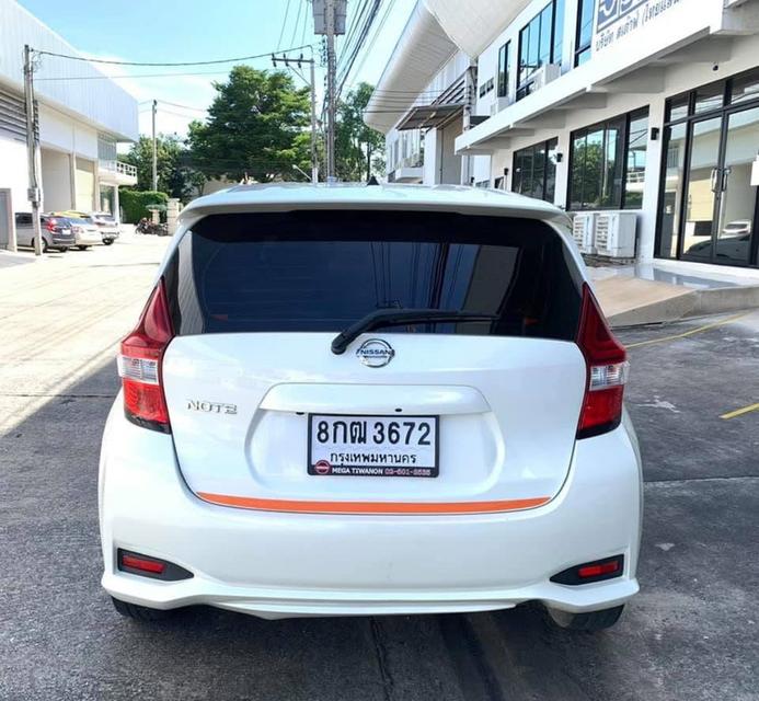 NISSAN NOTE 1.2V รุ่น Top สุด สีทูโทน ปี 2019 4