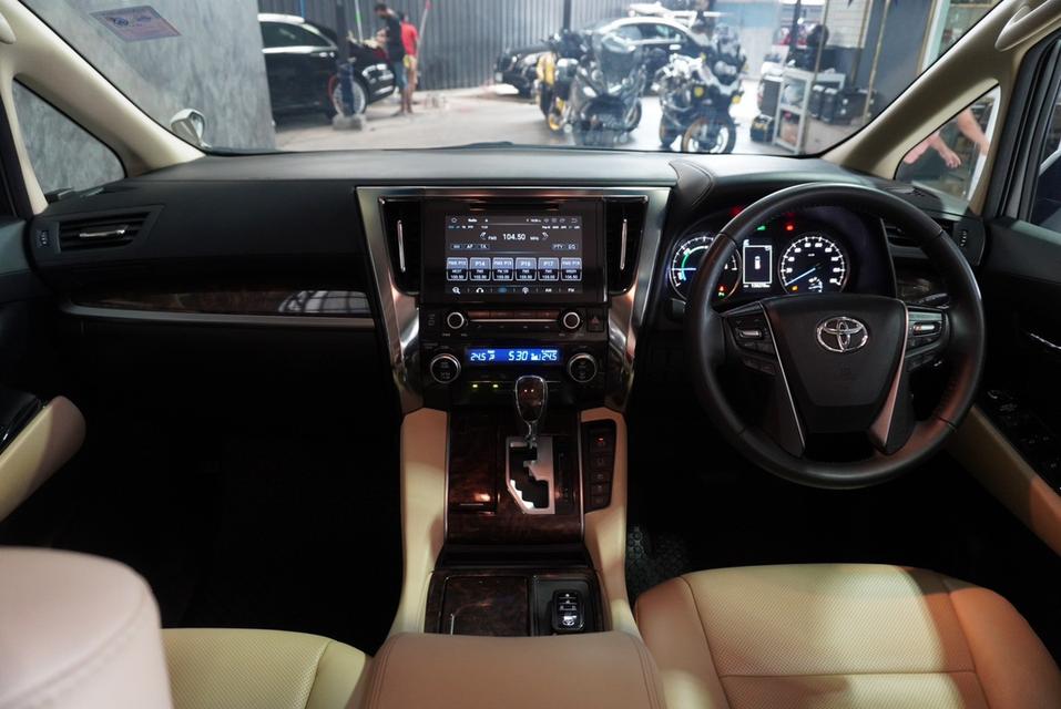 รหัสรถ JRS5189 เข้าใหม่ กับ Toyota Alphard 30 hybrid 2019 สีขาว  12