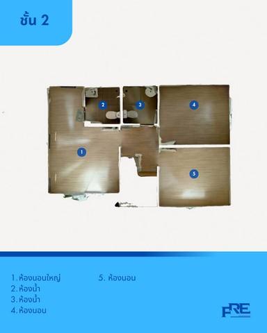 ขายบ้านแฝด 2 ชั้น เสนา วิลเลจ สุขุมวิท-แพรกษา Sena Village Sukhumvit - Praksa ขนาด 41.1 ตร.วา รีโนเวทใหม่ พร้อมอยู่ หลัง 3