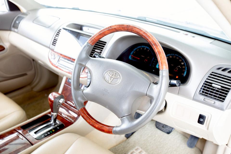 Toyota Camry 2.4Q สีเทา ปี 2003 สวยเดิม ออฟชั่นเต็ม 15