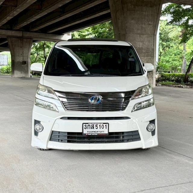 Toyota Vellfire 2.4 Hybrid  E Four AT ปี 2014 2