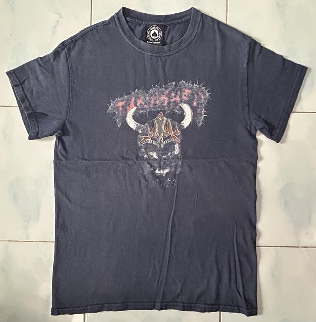 [เปิดขาย] 💣 งานคอลแลปส์ระดับแรร์! เสื้อยืด Thrasher x Lotties "Viking Skull" ป้ายทอโพดําแท้ 🔴