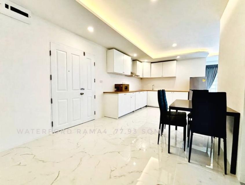 ให้เช่า คอนโด newly renovated 2 bedrooms big unit เดอะ วอเตอร์ฟอร์ด พระราม4 คอนโดมิเนียม 77.93 ตรม. near BTS in Rama4 an 4