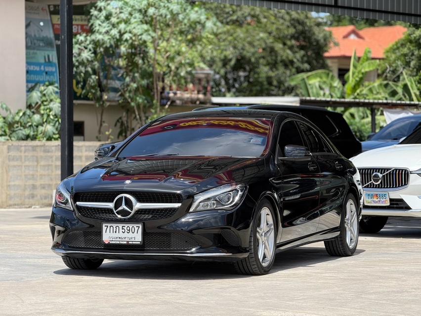 2017 BENZ CLA-CLASS, 200 โฉม W117 ปี13-20 สีดำ เกียร์ออโต้ เครื่องเบนซิน รถบ้านแท้ รุ่นใหม่ Facelift