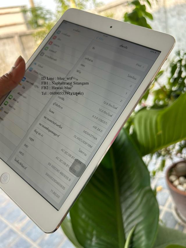 IPad mini 16GB Cellular ใส่ซิมได้ wifiได้ ใช้งานปกติ รีเซ็ตได้ เครื่องศูนย์ไทย สภาพสวย  4