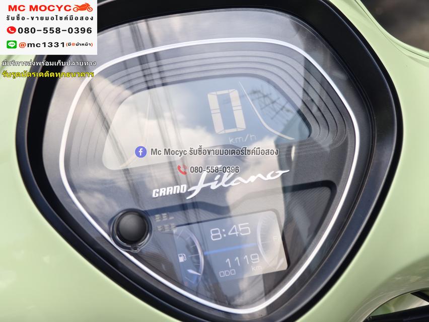 Grand Filano Hybrid 2025 อายุรถ2เดือน สภาพใหม่ป้ายแดง เลขไมล์1000โล กุญแจบุคเซอวิสครบ NO1251    6