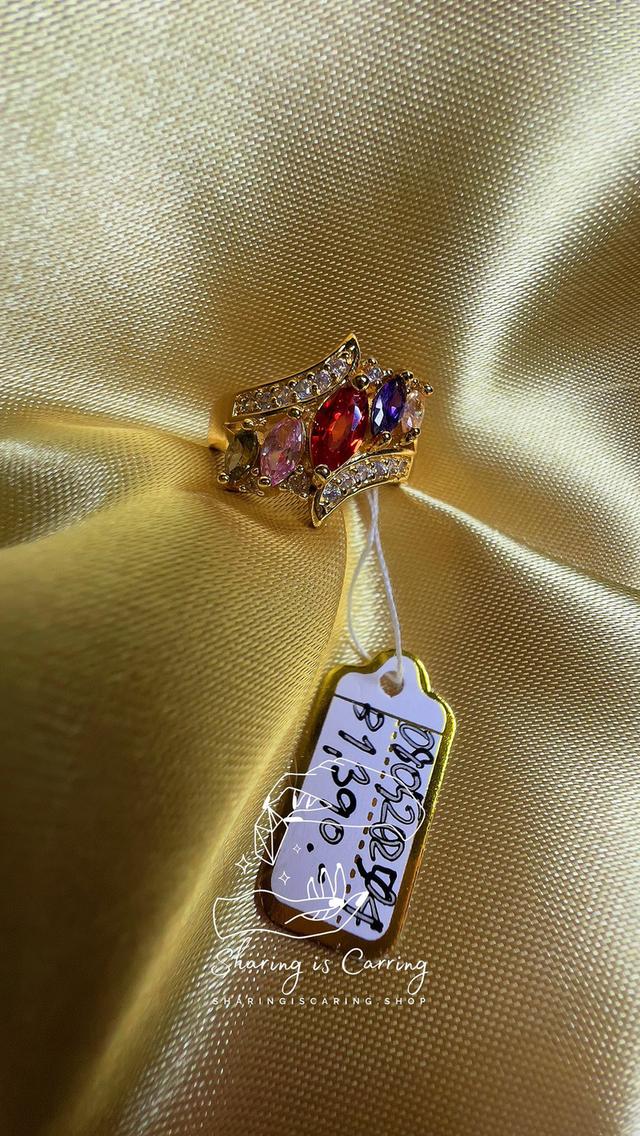 แหวนแฟชั่น เพชรแฟนซี CZ สวยน่ารักกกมาก แบบ บริดเจอตัน ราคา ฿1,390.- บาท รวมส่ง Bridgerton syle