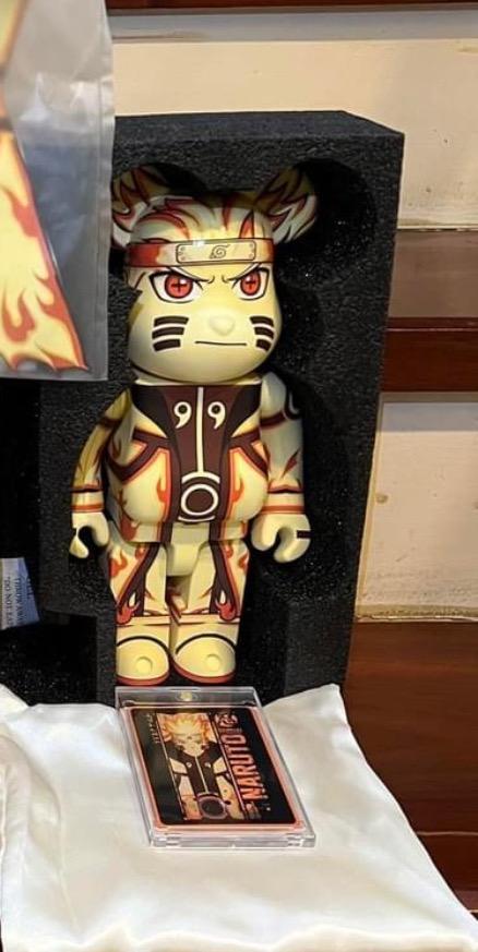 ปล่อย Bearbrick Naruto สวยมาก