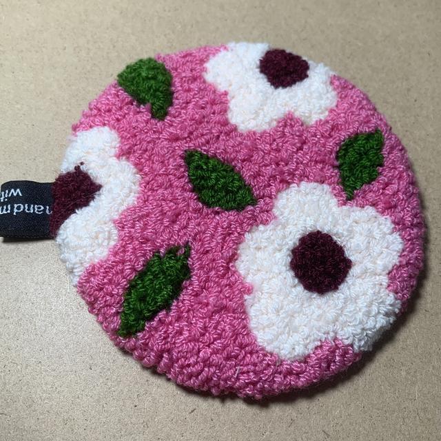 ที่รองแก้ว ลายพิงค์เดซี่การ์เดน (Pink Daisy Garden)