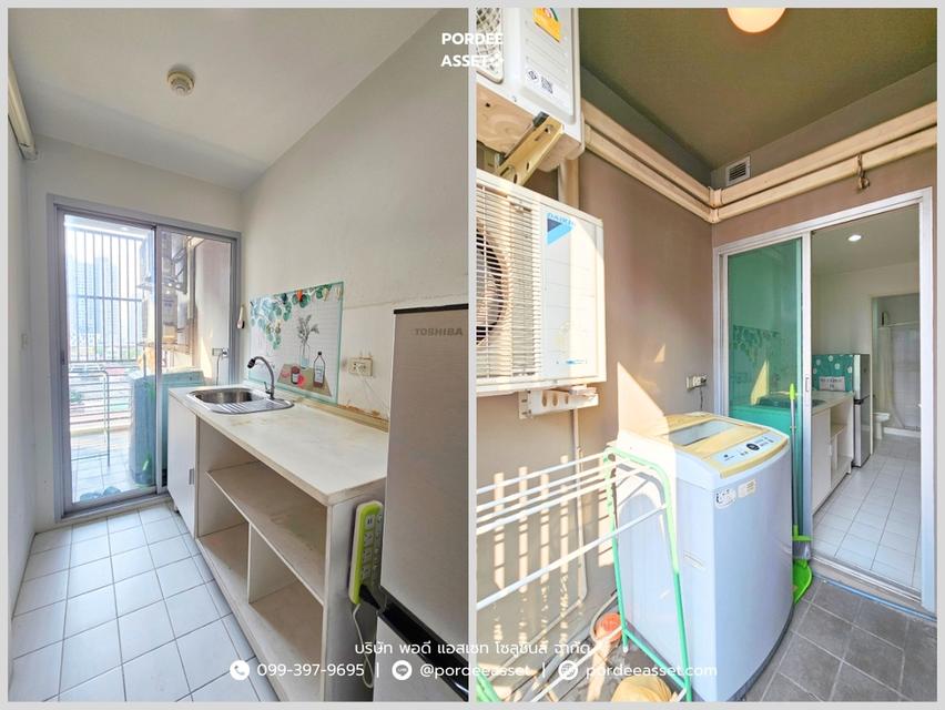 ขาย!! คอนโดเดอะซี้ด สาทร-ตากสิน ชั้น8 ห้องริม (ขนาด 33 ตร.ม.) ซ.กรุงธนบุรี 1 ถ.กรุงธนบุรี คลองสาน กทม. วิวรถไฟฟ้า ไม่มีตึกบัง ใกล้สถานีวงเวียนใหญ่ 9