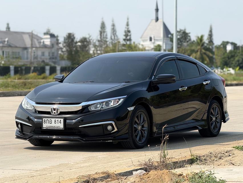 Honda Civic FC 1.8 EL CVT(Mnc) 2019 สีดำ ออโต้