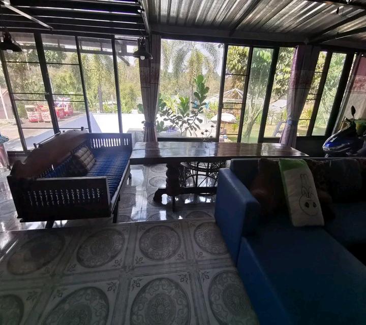 บ้านชั้นเดียวในพื้นที่1ไร่ 18