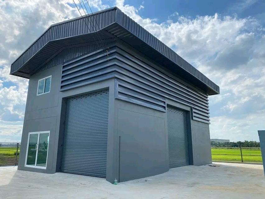 ขายที่ดินเปล่าถมแล้วพร้อมรับสร้างโกดัง โรงงาน ออฟฟิศใหม่ ย่านบางบัวทอง นนทบุรี 340 6