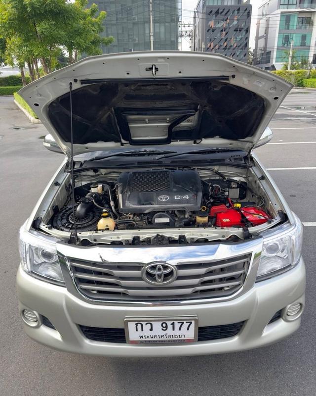 TOYOTA HILUX VIGO 2.5 E DOUBLE CAB เกียร์ ธรรมดา สีบรอนซ์ - ทอง ปี2012 รหัส QT9177 10