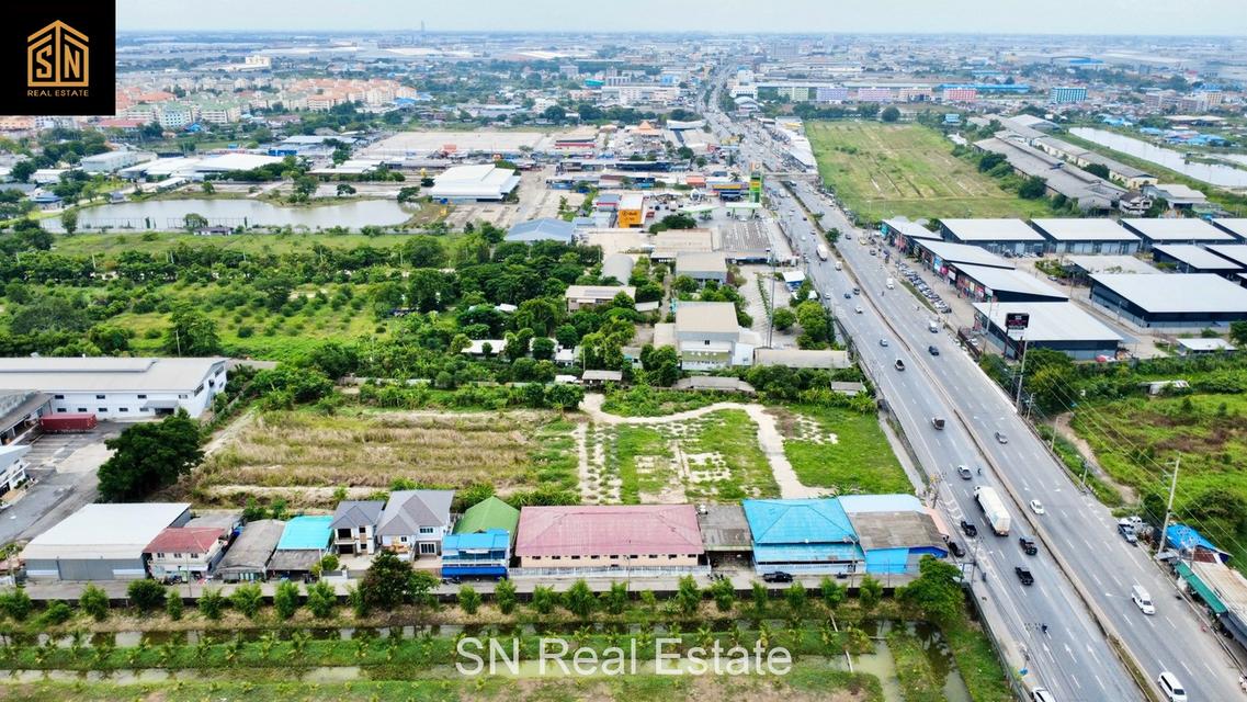 ขายที่ดิน อ.บางพลี 7-1-25 ไร่ ติดถนนเทพารักษ์ขาออก ขายด่วนต่ำกว่าประเมิน 4