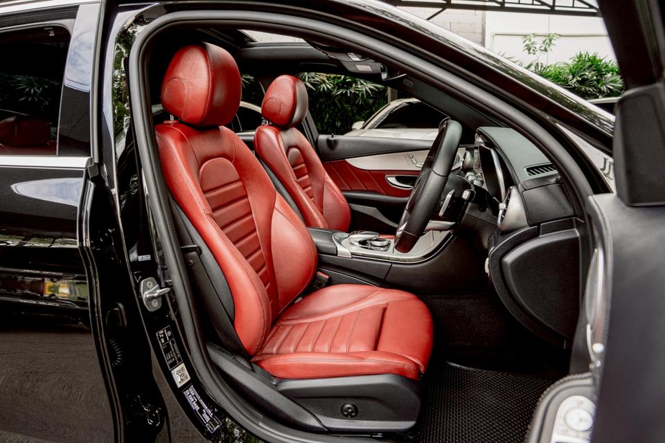 Mercedes-Benz C220d AMG  Dynamic ปี 2019 [𝑵𝑬𝑾] 𝐂𝟐𝟐𝟎𝐝 สีดำเบาะแดงเข้าแล้วค่ะ! งานดีจัดแบบ 10 เต็ม 10 ❤️‍🔥 5
