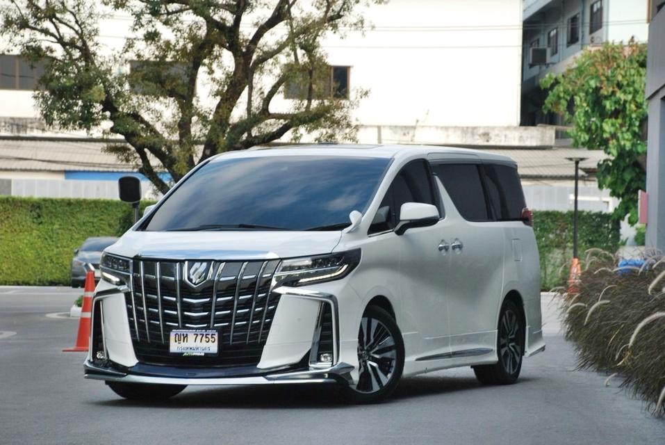  Toyota ALPHARD 2.5 SC PACKAGE ปี 2020 สีขาวมุข เบนซิน ไมล์ 61,000 กม. 6