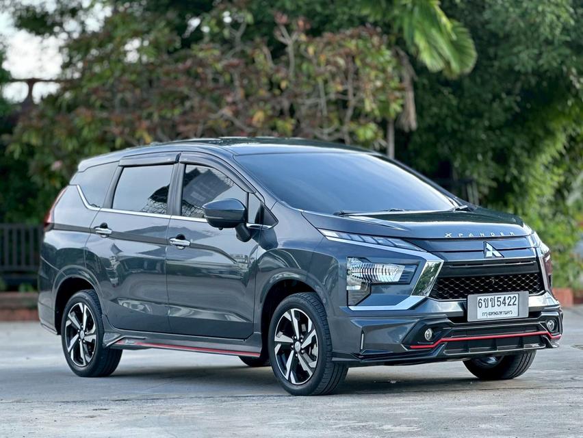 รหัสรถ PAT5422 MITSUBISHI XPANDER 1.5 GT สีเทาดำ ปี 2023 โฉม Minorchange