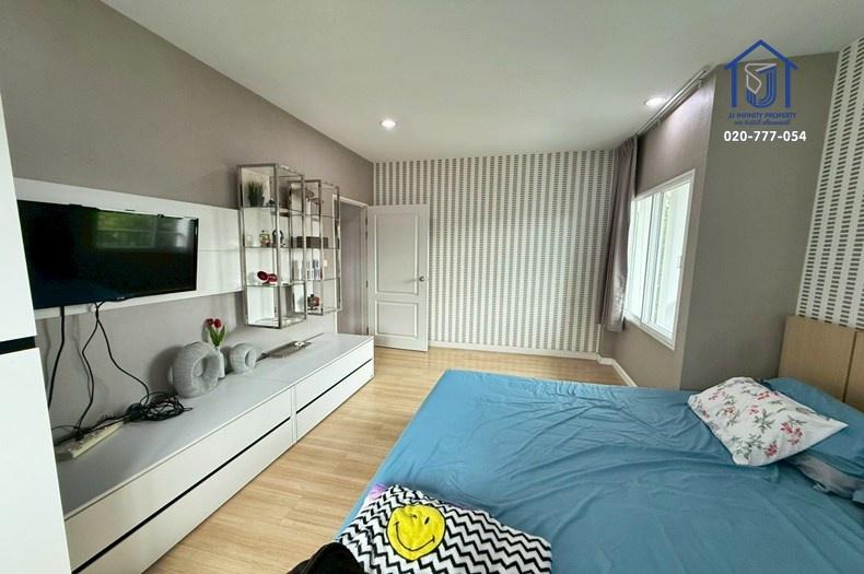 ขายบ้านเดี่ยว 2 ชั้น 80 ตรว. หมู่บ้านเดอะธารา รามอินทรา ซอยพระยาสุเรนทร์ 35 หลังมุม ใกล้ทางด่วน–แฟชั่นไอส์แลนด์ 12