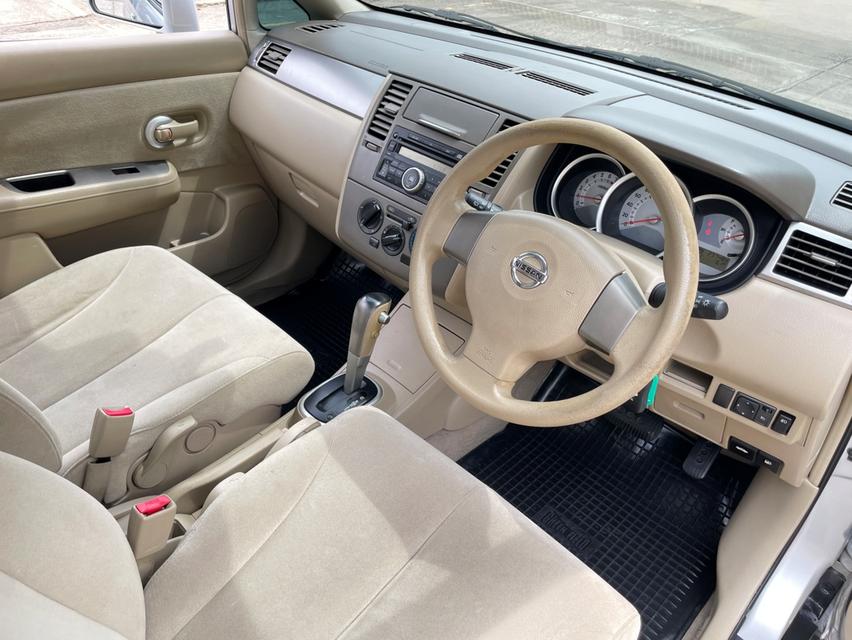 Nissan TIIda 1.6M Latio (MNC) เบนซิน เกียร์ออโต้  ปี2010 8