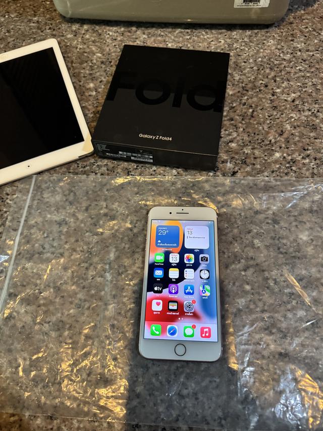 ขายไอโฟน7PlusสีRose Gold32กิ๊กสูนTrueสภาพไร้รอยตกหายากสภาพนี้เครื่องเดิมๆ
