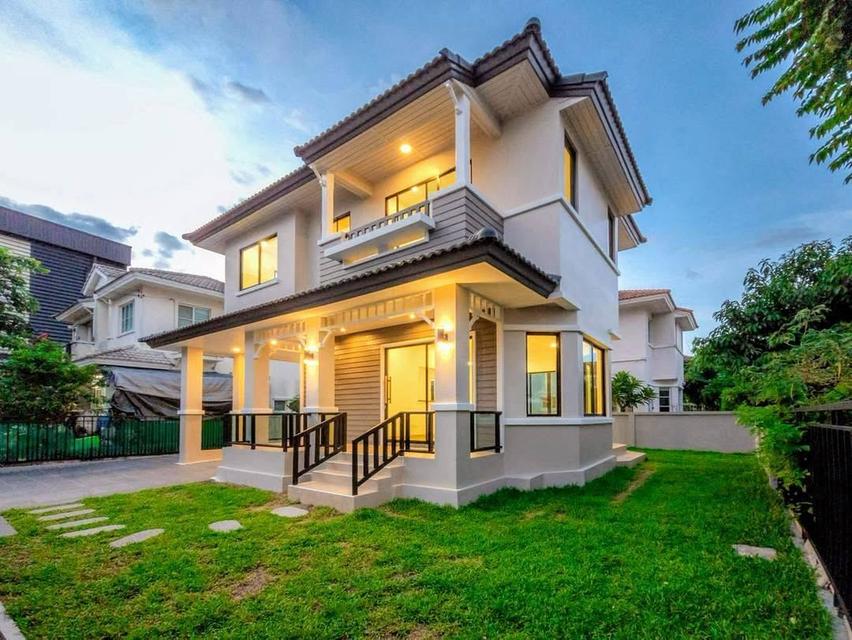 ขาย บ้านเดี่ยวรีโนเวทใหม่  บ้านเดี่ยวแบรนด์ Land and houses บรรยากาศเงียบสงบ หมู่บ้านมัณฑนา ปิ่นเกล้า-พระราม5 2