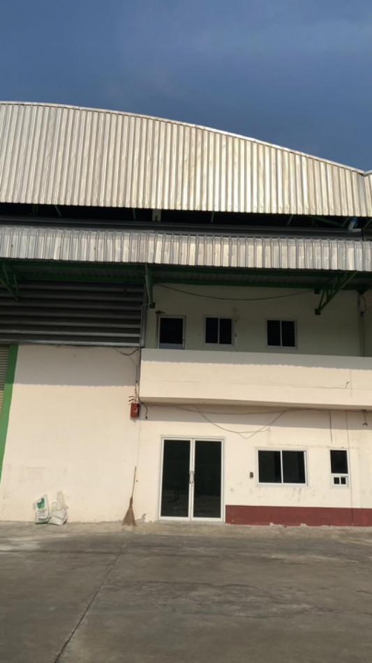 ให้เช่า โรงงาน บางน้ำจืด หลังคาโค้งสูง + ออฟฟิศ 2 ชั้น 1-1-0 ไร่ เหมาะทำคลังสินค้า โรงงานผลิต 1