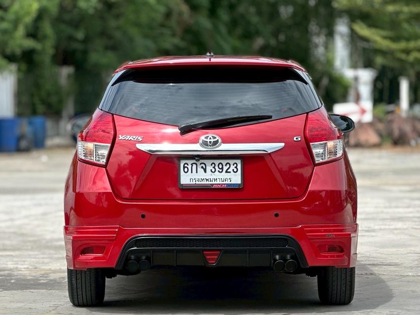 รหัสรถ PAT3923 TOYOTA YARIS 1.2G A/T ปี2017 สีแดง