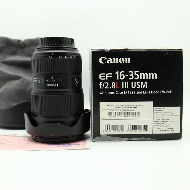 ขาย Canon EF 16-35 2.8 l iii USM สภาพดี มีริ้วรอยเล็กน้อย ใช้งานน้อย อดีตประกันศูนย์ (มือสอง) 4