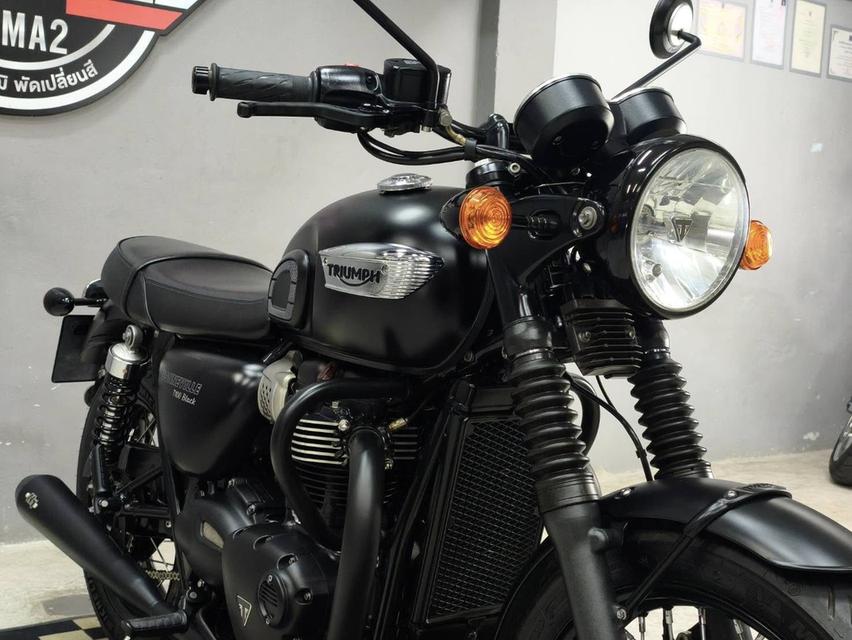 Triumph Bonneville T100 Black ปี 2019 abs หล่อๆ พร้อมขี่ใช้งาน รูปที่ 3