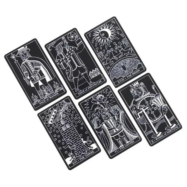 ðŪInversion Tarot Card Ancient Marseille Tarot Tradition Board Card for Divination & Spiritual Games 7