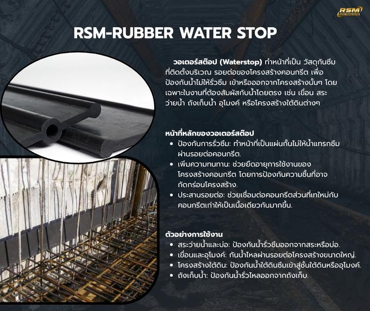 ยางกันซึม rsm rubber waterstop รูปย่อยที่ 2