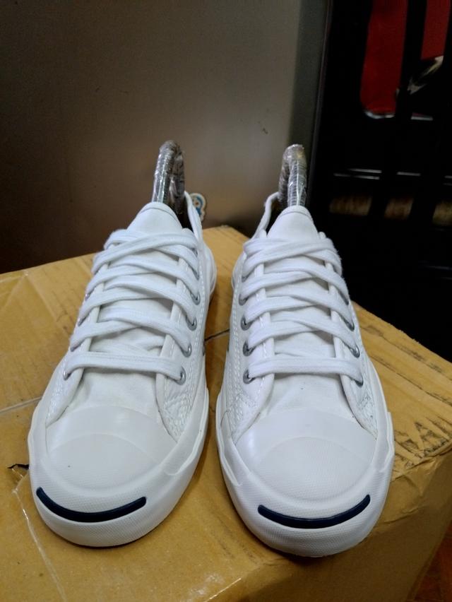 CONVERSE JACK EUR 39/24.5สวยใหม่ไม่มีตำหนิ450ค่าส่ง50 รูปที่ 2