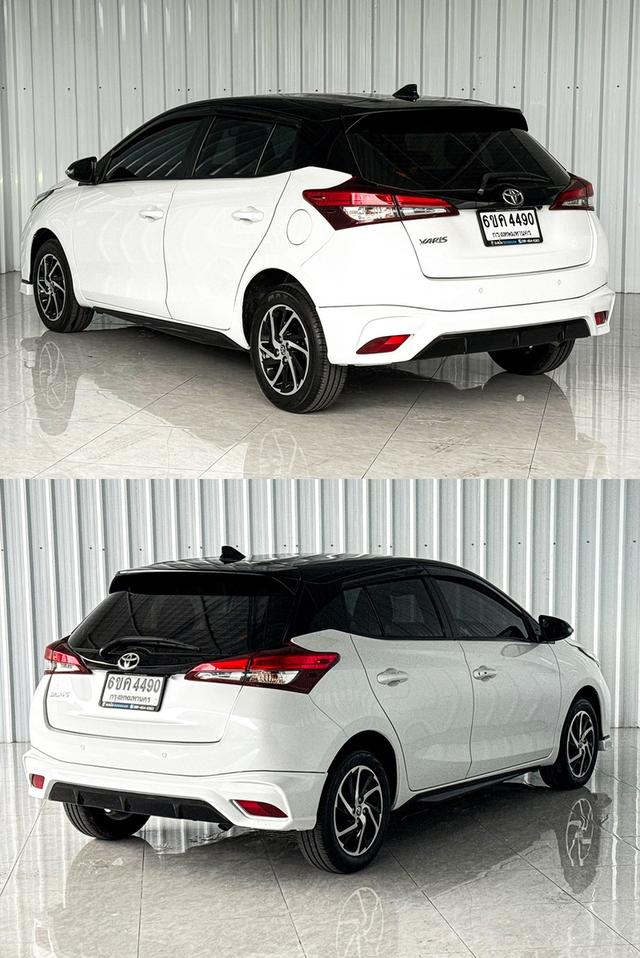 ⭐รถบ้าน วิ่งน้อย สภาพดี ไม่มีน้ำท่วม ⭐Toyota Yaris1.2 Sport Premium หลังคาดำทูโทน รูปที่ 7