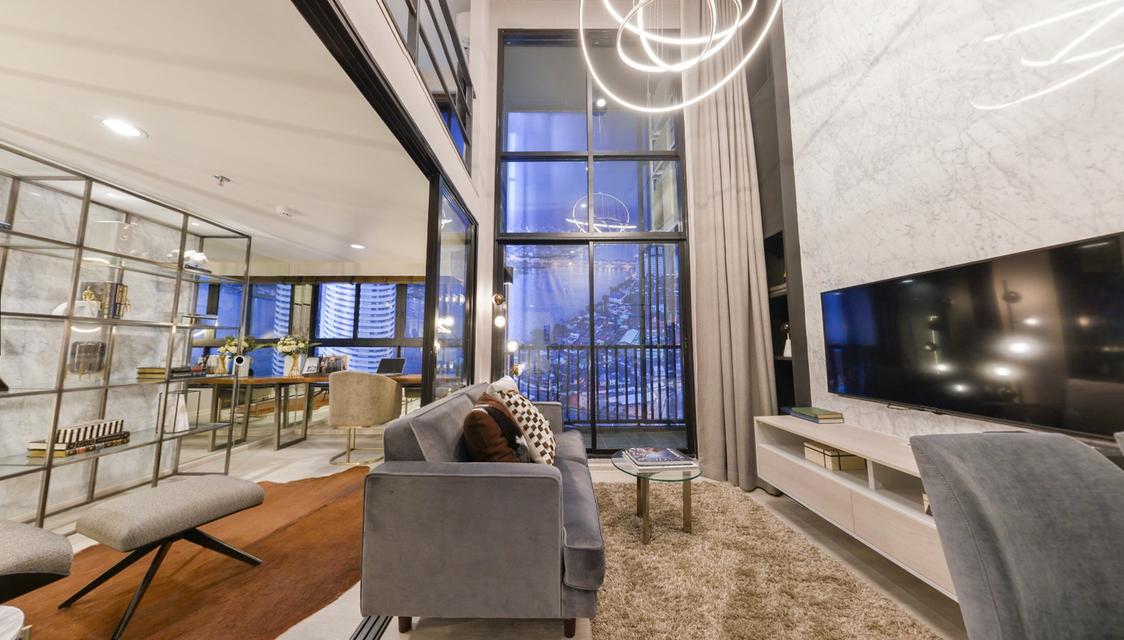 รูป 🚩คอนโดให้เช่า/For rent ไอดีโอ จรัญฯ 70 ริเวอร์วิว Ideo Charan 70 - Riverview 1bedroom Duplex Ready to move in. 5