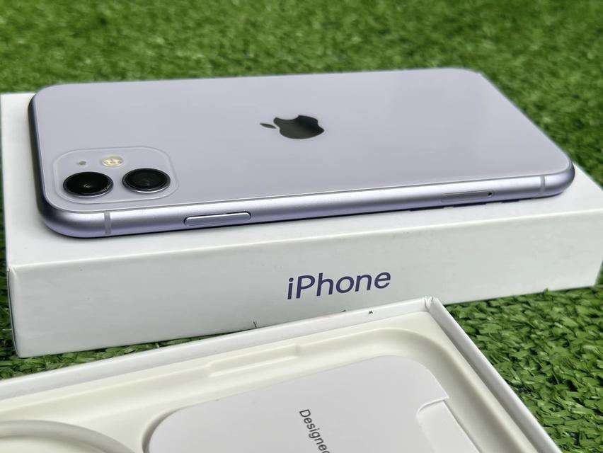 iPhone 11 ม่วง มีกล่อง 3